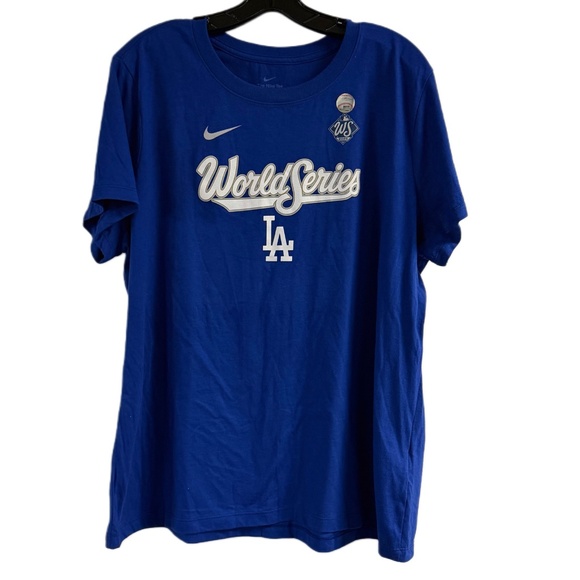 Nike Other - NWOT Nike LA Dodgers World Series 2025 Blue Tee Size XXL